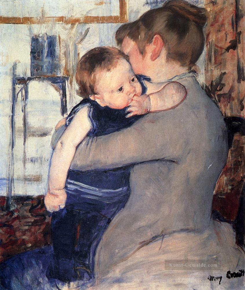 Mutter und Kind 1889 Mütter Kinder Mary Cassatt Ölgemälde